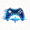 1zplay电竞比分网流线型发光电竞Logo